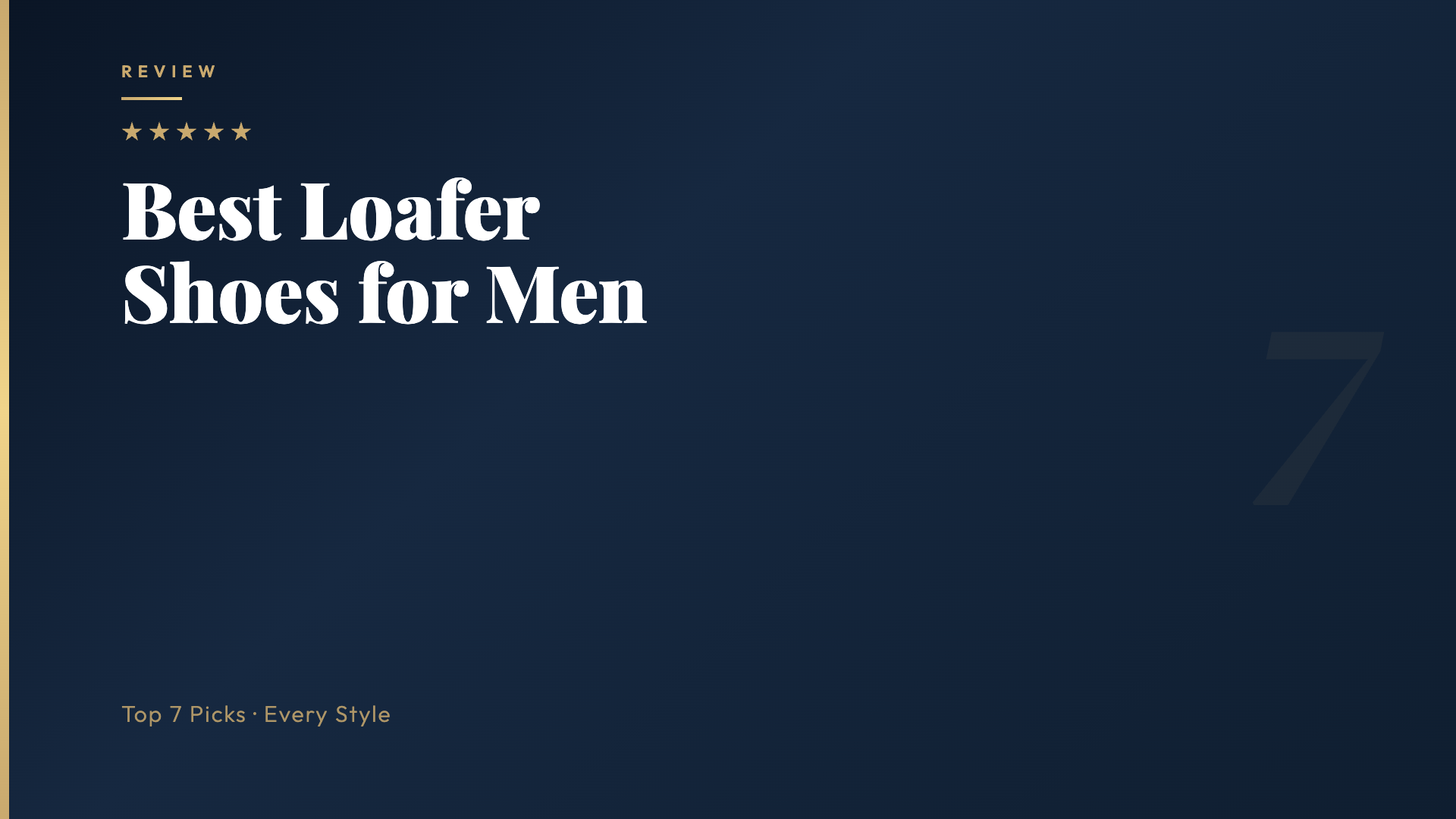 Best Loafer Shoes for Men